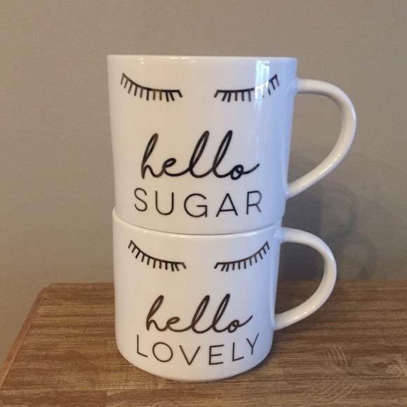Target Other - Target. Set of 2 Mugs. Hello Sugar & Hello Lovely